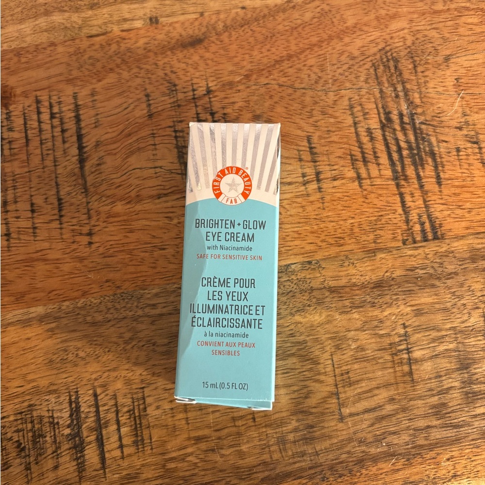 First Aid Beauty Brighten + Glow Eye Cream - NWT